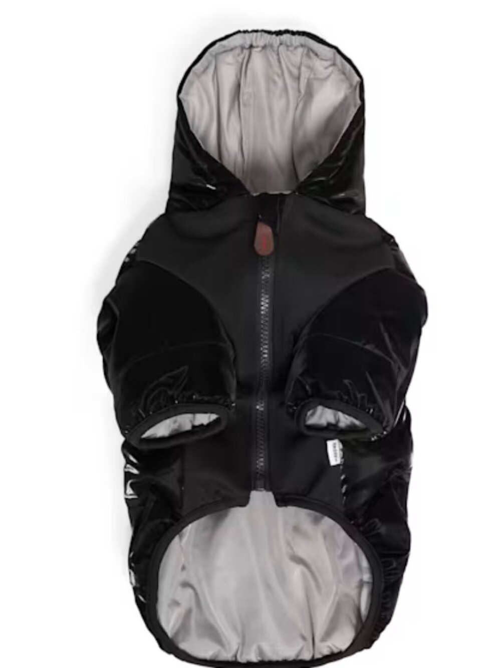 Reddy Quilted Hooded Puffer Jacket for Pets - Black - XX Large